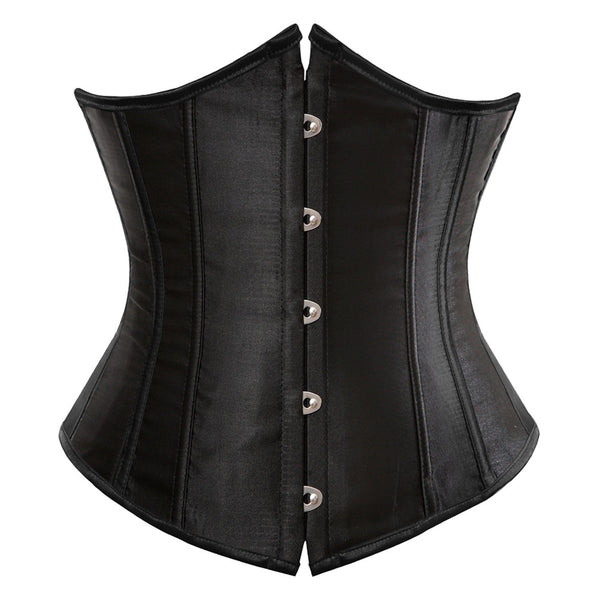 Underbust Corset Sexy Women's Underwear Waist Slimming Body Shaper for Women Steampunk Lace-up Corset