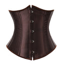 Underbust Corset Sexy Women's Underwear Waist Slimming Body Shaper for Women Steampunk Lace-up Corset