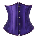 Underbust Corset Sexy Women's Underwear Waist Slimming Body Shaper for Women Steampunk Lace-up Corset