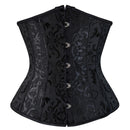 Underbust Corset Sexy Women's Underwear Waist Slimming Body Shaper for Women Steampunk Lace-up Corset