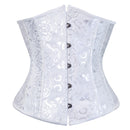 Underbust Corset Sexy Women's Underwear Waist Slimming Body Shaper for Women Steampunk Lace-up Corset