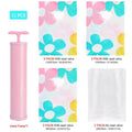 7- 11PCS Thickened Vacuum Storage Bag For Cloth Compressed Bags with Hand Pump Reusable Blanket Clothes Quilt Organizer Travel