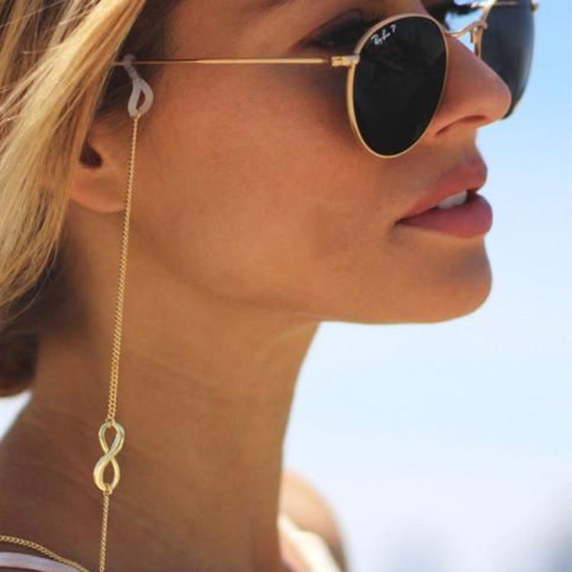 Sunglasses Masking Chains For Women Acrylic Pearl Crystal Eyeglasses Chains Lanyard Glass 2021 New Fashion Jewelry Wholesale