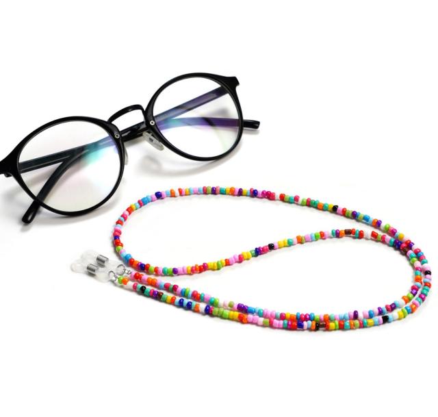 Sunglasses Masking Chains For Women Acrylic Pearl Crystal Eyeglasses Chains Lanyard Glass 2021 New Fashion Jewelry Wholesale