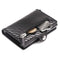 2021  RFID Card Holder with Organizer Coin Pocket Fashion Carbon Fiber Credit Card Holder Men Slim Wallet Anti-theft Card Case