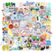 10/50/100Pcs/set Cartoon Girls Vsco Stickers For Guitar DIY TOY Bicycle Motorcycle Car Skateboard Snowboard Laptop Luggage