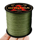 GHOTDA Braid Fishing line 300M 500M 1000M 4 Strands Multifilament Fishing Wire Carp Fishing 10-120lb