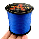 GHOTDA Braid Fishing line 300M 500M 1000M 4 Strands Multifilament Fishing Wire Carp Fishing 10-120lb