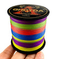 GHOTDA Braid Fishing line 300M 500M 1000M 4 Strands Multifilament Fishing Wire Carp Fishing 10-120lb