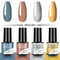ROSALIND Gel Nail Polish Set 4/6PCS Mix Color Nail Kit For Manicure Nail Polish Vernis Semi Permanent UV Lamp Gellak Nail Kit