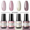 ROSALIND Gel Nail Polish Set 4/6PCS Mix Color Nail Kit For Manicure Nail Polish Vernis Semi Permanent UV Lamp Gellak Nail Kit