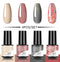 ROSALIND Gel Nail Polish Set 4/6PCS Mix Color Nail Kit For Manicure Nail Polish Vernis Semi Permanent UV Lamp Gellak Nail Kit