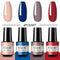 ROSALIND Gel Nail Polish Set 4/6PCS Mix Color Nail Kit For Manicure Nail Polish Vernis Semi Permanent UV Lamp Gellak Nail Kit