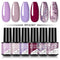 ROSALIND Gel Nail Polish Set 4/6PCS Mix Color Nail Kit For Manicure Nail Polish Vernis Semi Permanent UV Lamp Gellak Nail Kit