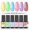ROSALIND Gel Nail Polish Set 4/6PCS Mix Color Nail Kit For Manicure Nail Polish Vernis Semi Permanent UV Lamp Gellak Nail Kit