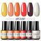 ROSALIND Gel Nail Polish Set 4/6PCS Mix Color Nail Kit For Manicure Nail Polish Vernis Semi Permanent UV Lamp Gellak Nail Kit