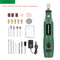 100V~240V Mini Electric Drill Power Tools 3.6V Multifuctional Grinder Grinding Accessories Set 3 Speed Engraving Pen For Dremel