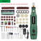 100V~240V Mini Electric Drill Power Tools 3.6V Multifuctional Grinder Grinding Accessories Set 3 Speed Engraving Pen For Dremel