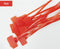100pcs Easy Mark 4*150mm Nylon Cable Ties Tag Labels Plastic Loop Ties Markers Cable Tag Self-locking Zip Ties