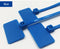 100pcs Easy Mark 4*150mm Nylon Cable Ties Tag Labels Plastic Loop Ties Markers Cable Tag Self-locking Zip Ties