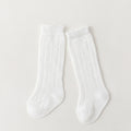 Baby Girls Socks Summer Kids Long Sock Toddlers Knee High Mesh Thin Socks Hollow Out Soft Cotton Infant Socken For 0-7 Years