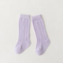 Baby Girls Socks Summer Kids Long Sock Toddlers Knee High Mesh Thin Socks Hollow Out Soft Cotton Infant Socken For 0-7 Years
