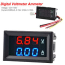 High Quality DC 100V 10A Voltmeter Ammeter Blue + Red LED Amp Dual Digital Volt Meter Gauge
