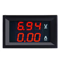 High Quality DC 100V 10A Voltmeter Ammeter Blue + Red LED Amp Dual Digital Volt Meter Gauge