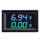 High Quality DC 100V 10A Voltmeter Ammeter Blue + Red LED Amp Dual Digital Volt Meter Gauge