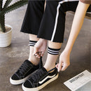 Fashion Socks Cotton Rainbow Stripes Christmas Gift Classic Warm Casual Tide Harajuku Funny Cute Pop Korean Socks For Women