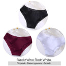 FINETOO 3Pcs/Set Women Lace Ventilation Panty Female Cotton Briefs Sexy Lady Low-Rise Underpants Girl Seamless Intimate Lingerie