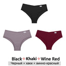 FINETOO 3Pcs/Set Cotton Panties for Women Plus Size Underpants Ladies Cotton Bikini Panties Girl Underwear Female Lingerie M-3XL