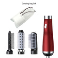 Hair Dryer Comb Electric One Step Straightener Volumizer Brush Blow Dryer Thermostatic 3 In1 Hair Styler Hot Air Brush