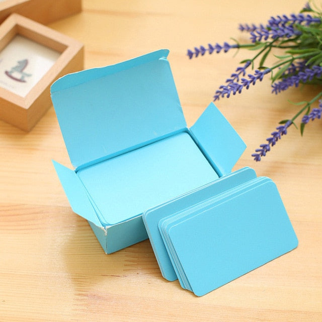 20pcs/lot Cute Black White Kraft Paper Memo Pad Note Pads Colored Words Leave Message Cards Planner Stickers for Students Gifts