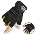 Cycling Gloves Anti-slip Anti-sweat Men Women Half Finger Gloves Breathable Anti-shock Sports Gloves Bicycle Riding Gloves