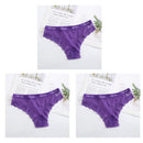 Women's Sexy Lace G-string Panties Underwear Perspective Thong Briefs Transparent Tempting Underpants Girls Intimates Lingerie