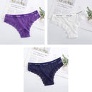 Women's Sexy Lace G-string Panties Underwear Perspective Thong Briefs Transparent Tempting Underpants Girls Intimates Lingerie