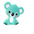 TYRY.HU Personalized Name HandmadeSilicone Chews Nurse Gift Toys Koala Teething Necklace pacifier clip with name DIY BABY custom