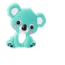 TYRY.HU Personalized Name HandmadeSilicone Chews Nurse Gift Toys Koala Teething Necklace pacifier clip with name DIY BABY custom