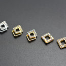 10PCs Mix Random 3D Gems Rhinestones Nails Strass Nail Art Decorations Stone Accessories Supplies Charms Butterfly Glitter