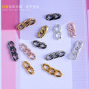 10PCs Mix Random 3D Gems Rhinestones Nails Strass Nail Art Decorations Stone Accessories Supplies Charms Butterfly Glitter