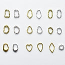 10PCs Mix Random 3D Gems Rhinestones Nails Strass Nail Art Decorations Stone Accessories Supplies Charms Butterfly Glitter