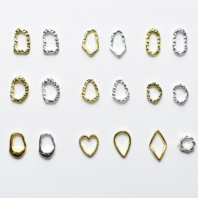 10PCs Mix Random 3D Gems Rhinestones Nails Strass Nail Art Decorations Stone Accessories Supplies Charms Butterfly Glitter