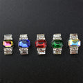 10PCs Mix Random 3D Gems Rhinestones Nails Strass Nail Art Decorations Stone Accessories Supplies Charms Butterfly Glitter