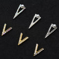 10PCs Mix Random 3D Gems Rhinestones Nails Strass Nail Art Decorations Stone Accessories Supplies Charms Butterfly Glitter