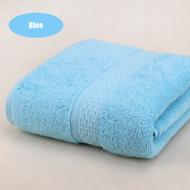 17 Colors Japanese Pure Cotton Super Absorbent Large Bath Towel Thick Soft Bathroom Towels Comfortable Bath Towels 70x140cm