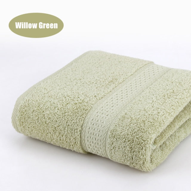17 Colors Japanese Pure Cotton Super Absorbent Large Bath Towel Thick Soft Bathroom Towels Comfortable Bath Towels 70x140cm