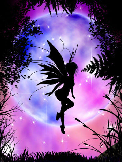 Full Drill 5D Diy Diamond Painting Fantasy Fairy Butterfly Embroidery Diamond Mosaic Cross Stitch Kits Picture Home Decoration