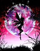 Full Drill 5D Diy Diamond Painting Fantasy Fairy Butterfly Embroidery Diamond Mosaic Cross Stitch Kits Picture Home Decoration