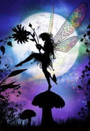 Full Drill 5D Diy Diamond Painting Fantasy Fairy Butterfly Embroidery Diamond Mosaic Cross Stitch Kits Picture Home Decoration